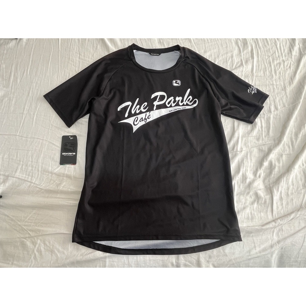 New With Tags Giordana Black Hand Made Cycling Jersey Size XL